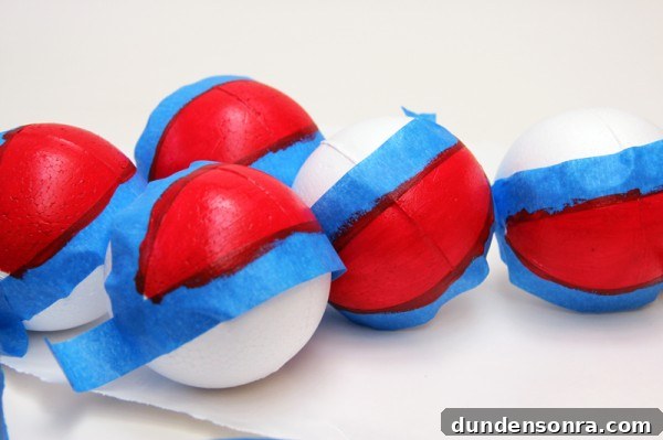 DIY Painted Beach Balls