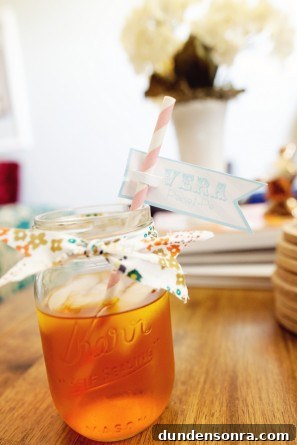 Mason Jars with Bows