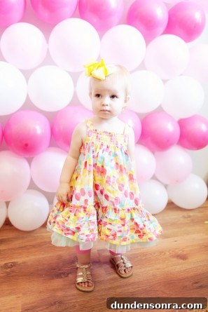 Pink Balloon Birthday Photo Booth