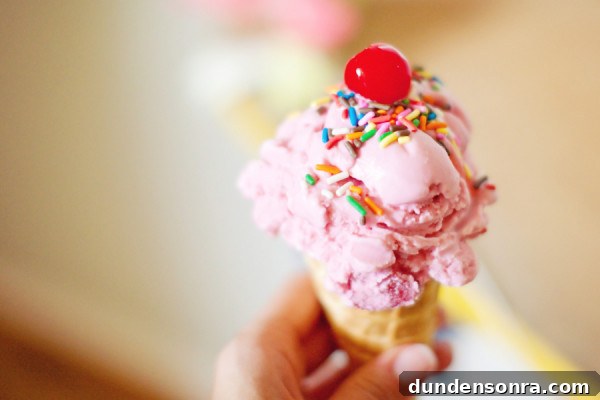 Pink Ice Cream Birthday Party