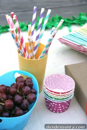 DIY Rainbow Birthday Party Food Table DIY Rainbow Birthday Party Food Table
