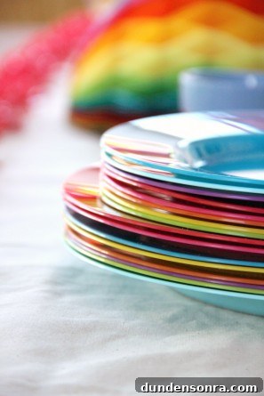 DIY Rainbow Birthday Party