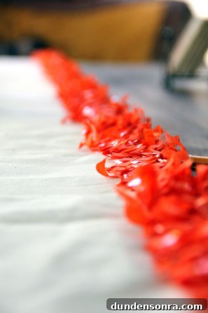 DIY Fringe Table Runners DIY Fringe Table Runners