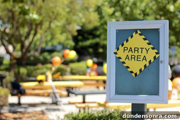 Outdoor Construction Birthday Party Outdoor Construction Birthday Party