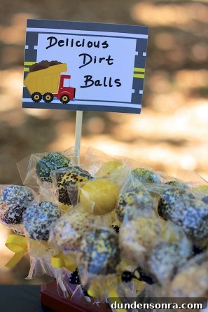 Construction Birthday Party Cake Pops Construction Birthday Party Cake Pops