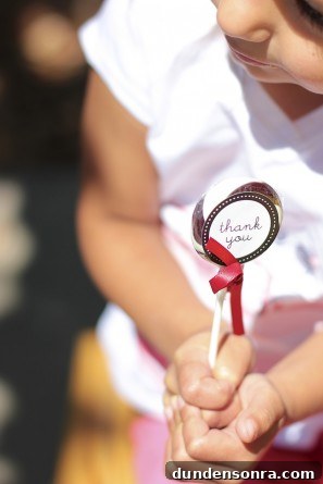 DIY Thank You Lollipop Favors DIY Thank You Lollipop Favors