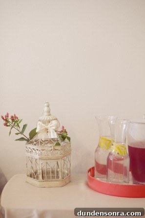 Birdcage and Drink Station