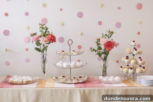 Pink Dessert Table