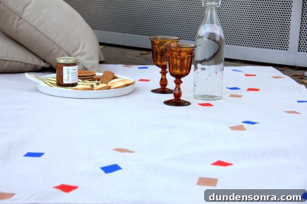 DIY Picnic Blanket DIY Picnic Blanket