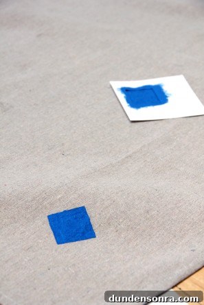 DIY Stenciled Picnic Blanket DIY Stenciled Picnic Blanket