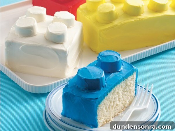 DIY Lego Cakes DIY Lego Cakes