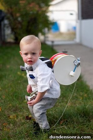 DIY One Man Band Costume