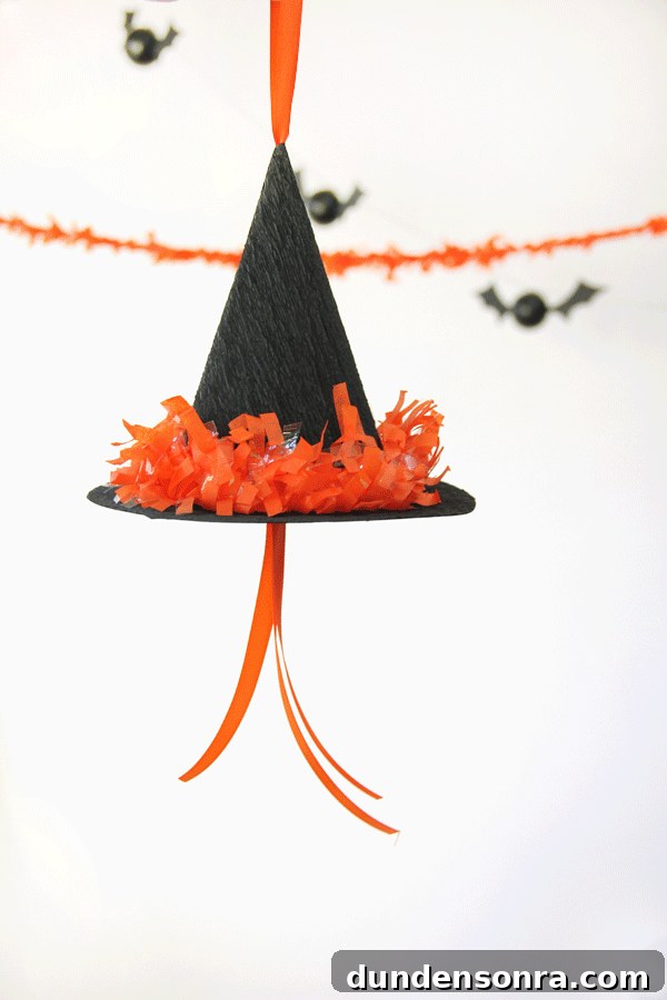 DIY Witch Hat Pinatas