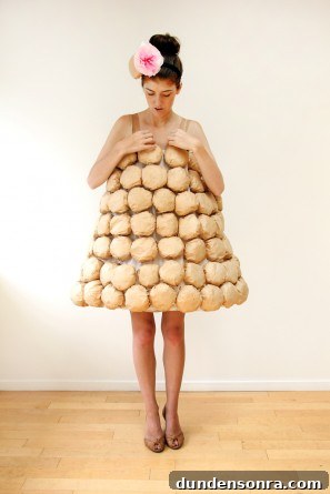 DIY Croquembouche Costume DIY Croquembouche Costume