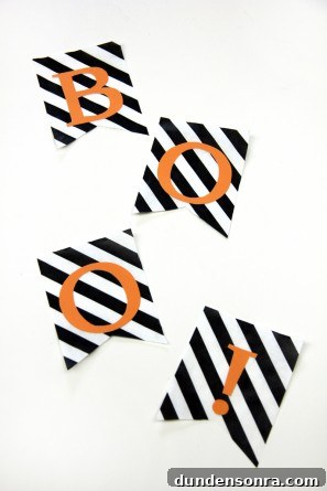 Easy DIY Halloween Bunting Easy DIY Halloween Bunting