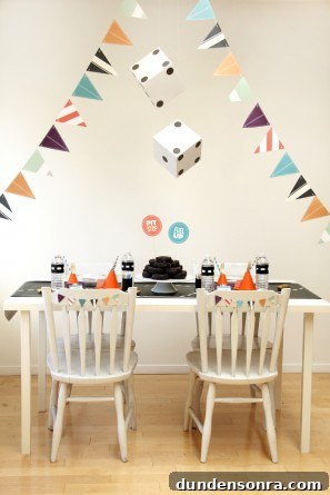 Vintage Car Tablescape