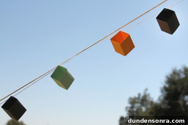 Geometric Garland DIY Tutorial
