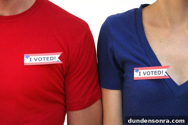 Printable I Voted Pins Printable I Voted Pins