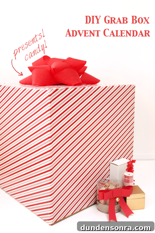 DIY Grab Box Advent Calendar DIY Grab Box Advent Calendar