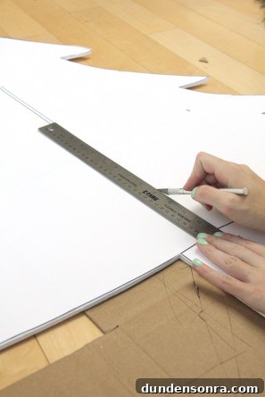 White Christmas Tree Tutorial