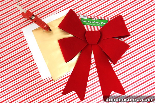 How to Make a Christmas Bow