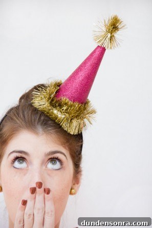 DIY Christmas Party Hats