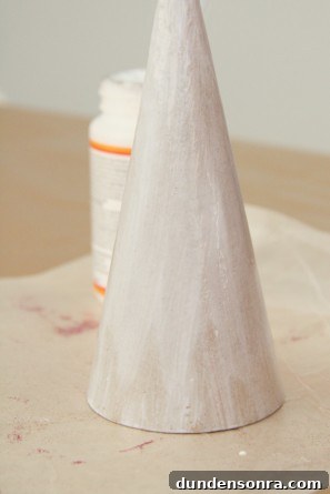DIY Glitter Party Hats with Mod Podge