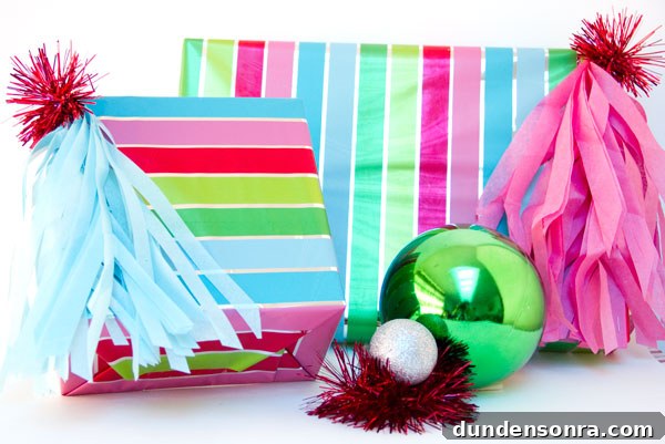 DIY Fringe Tassel Gift Toppers (5)