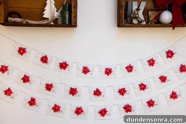 DIY Instagram Advent Calendar