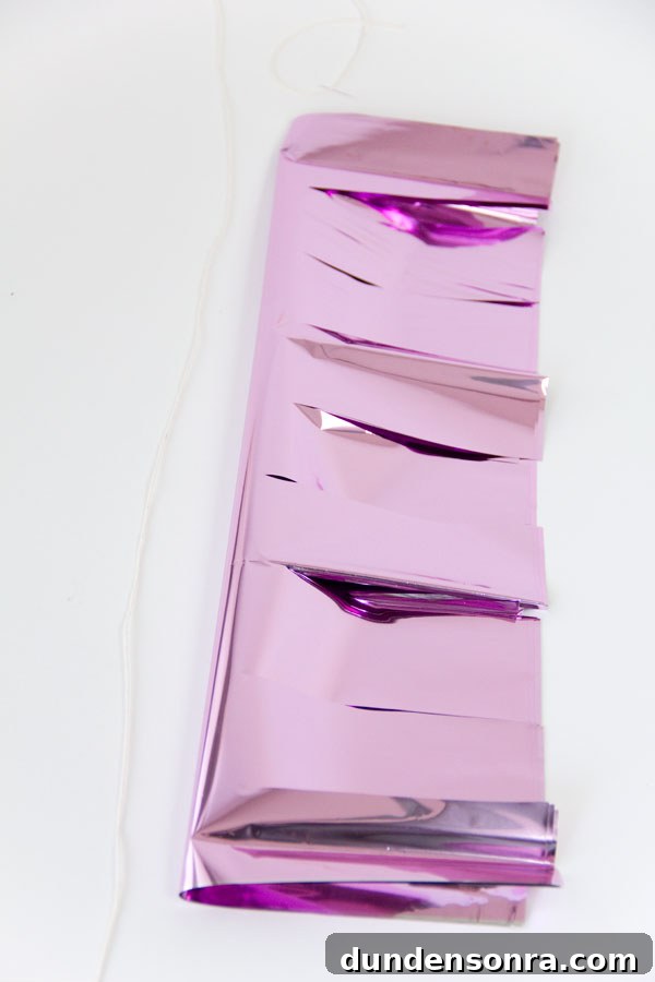 DIY Fringe Mylar Poms | Studio DIY 