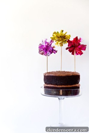 DIY Fringe Mylar Cake Toppers: Step-by-Step Guide & Ideas 14 DIY Fringe Mylar Pom Cake Toppers