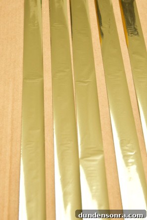DIY Gold Heart Piñata Tutorial: Step-by-Step Guide for Parties 13 Gold Mylar Fringe
